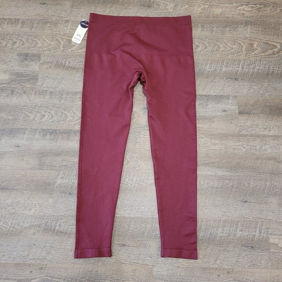 Shapermint Burgundy Leggings - Picture 9 of 9